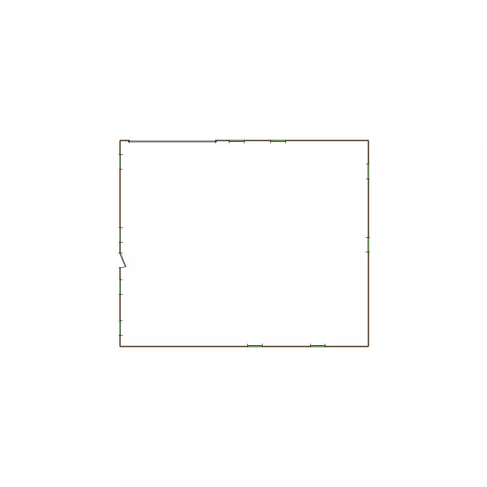 Simple Exterior Sketch by Aerial - 31-40 SQ - Xactimate 3D model_15