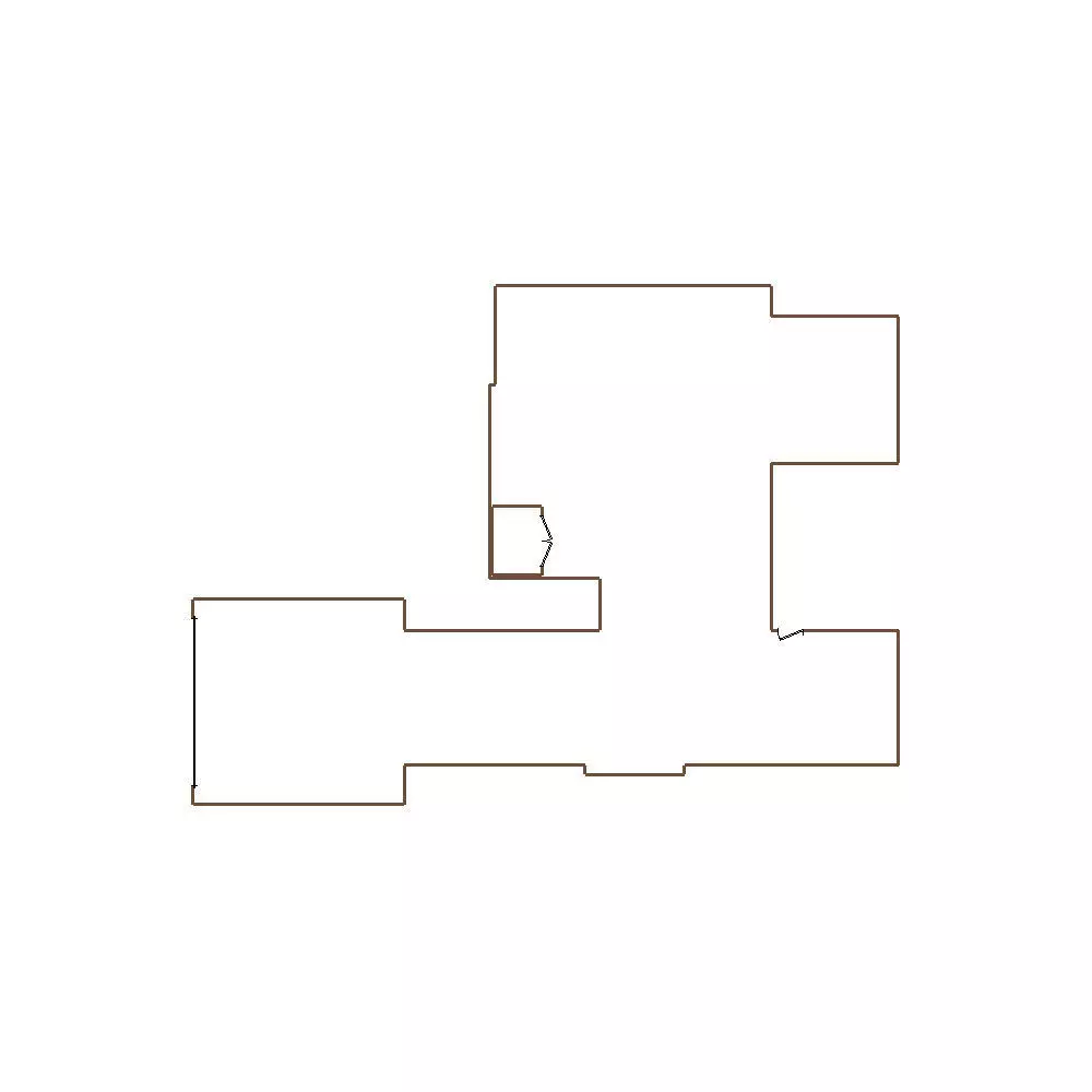 Simple Exterior Sketch by Aerial - 31-40 SQ - Xactimate 3D model_11