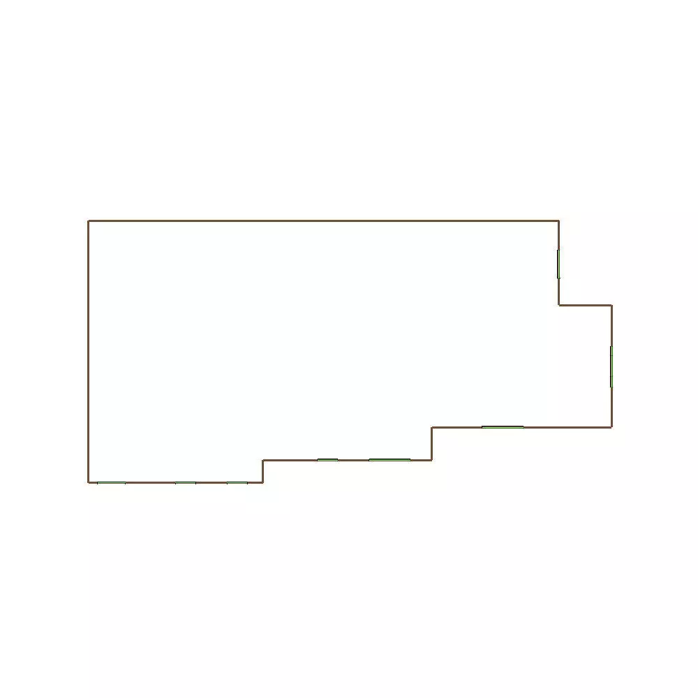 Simple Exterior Sketch by Aerial - 31-40 SQ - Xactimate 3D model_18