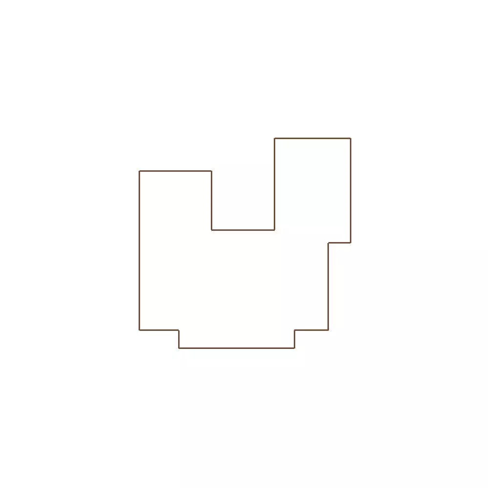 Simple Exterior Sketch by Aerial - 31-40 SQ - Xactimate 3D model_13