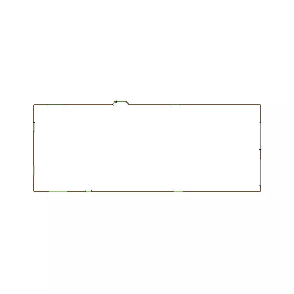 Simple Exterior Sketch by Aerial - 31-40 SQ - Xactimate 3D model_0