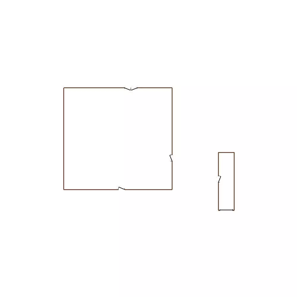 Simple Exterior Sketch by Aerial - 31-40 SQ - Xactimate 3D model_20