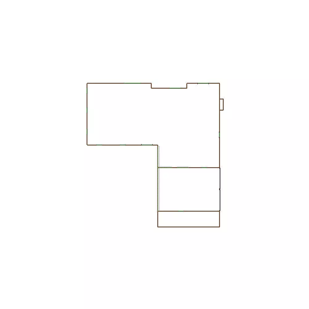 Simple Exterior Sketch by Aerial - 31-40 SQ - Xactimate 3D model_12