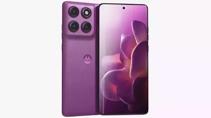 Motorola Edge 60 Pro Grape 3D model