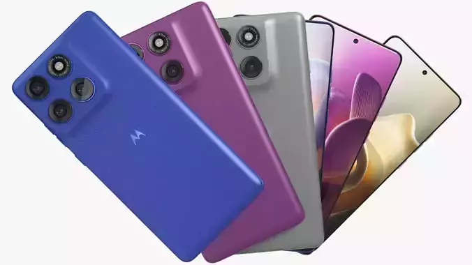 Motorola Edge 60 Pro All Colors 3D model