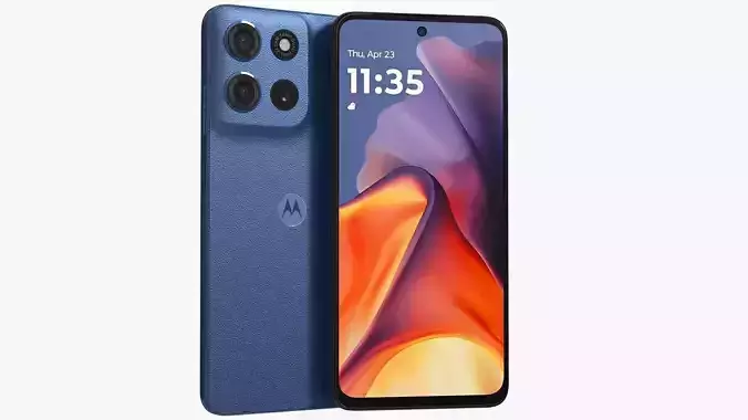 Motorola Moto G15 Sea Blue 3D model