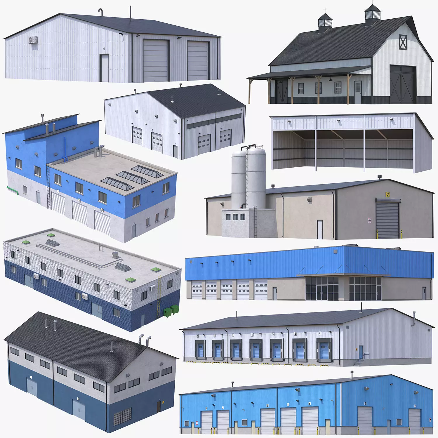 11 Industrial Buildings Collection _0