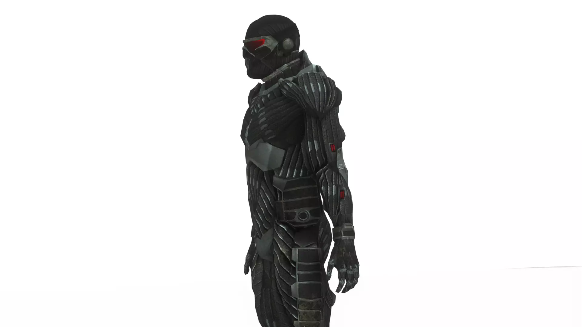 Advanced Nanosuit Soldier High-Tech Combat Armor 3D Model Low-poly 3D model_11