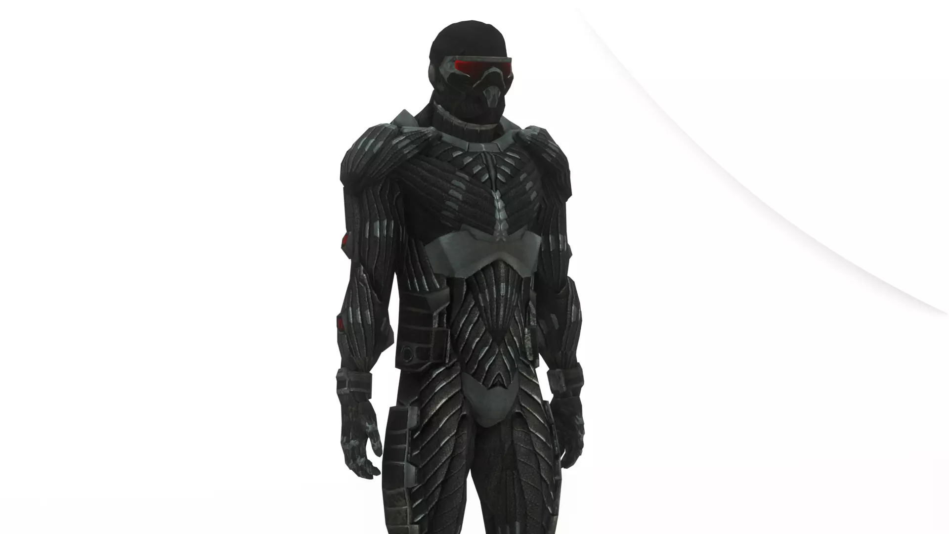 Advanced Nanosuit Soldier High-Tech Combat Armor 3D Model Low-poly 3D model_0