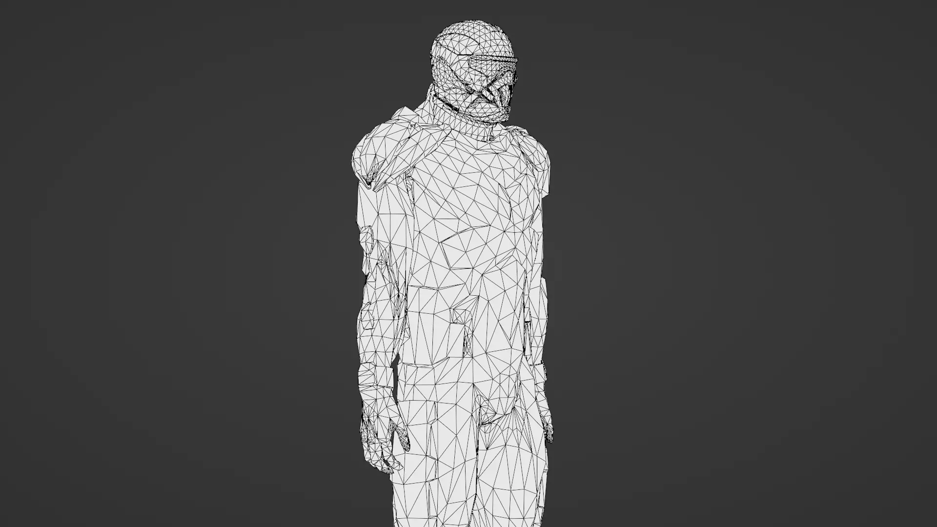 Advanced Nanosuit Soldier High-Tech Combat Armor 3D Model Low-poly 3D model_24