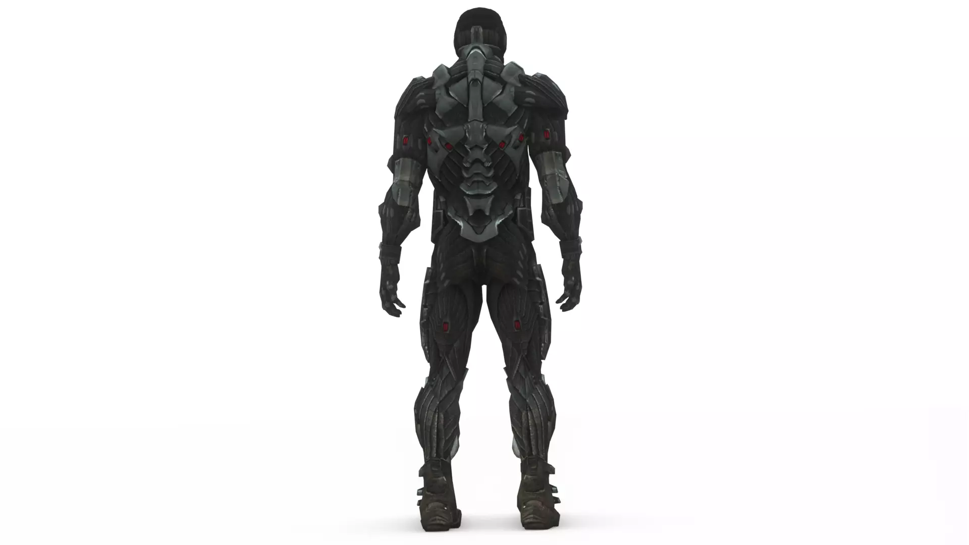 Advanced Nanosuit Soldier High-Tech Combat Armor 3D Model Low-poly 3D model_8