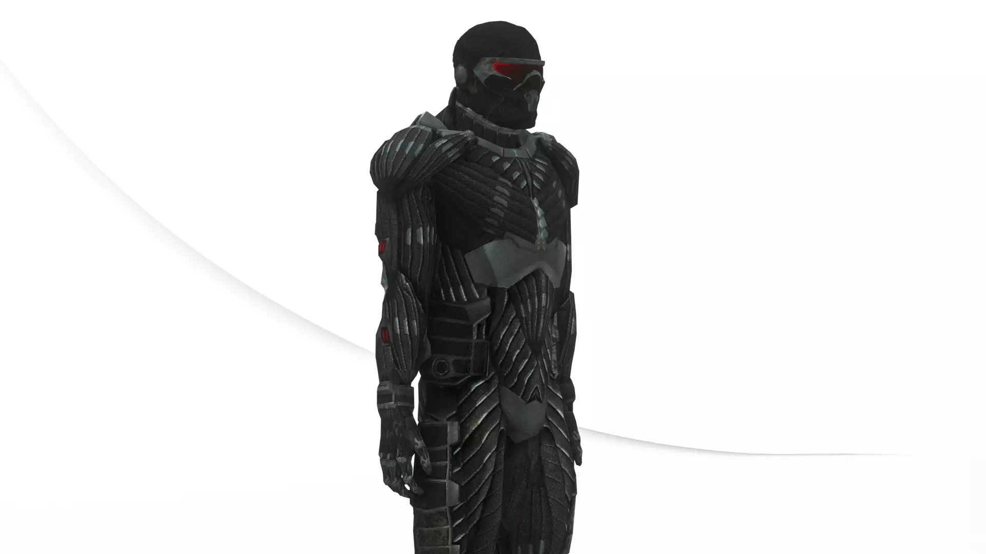 Advanced Nanosuit Soldier High-Tech Combat Armor 3D Model Low-poly 3D model_1