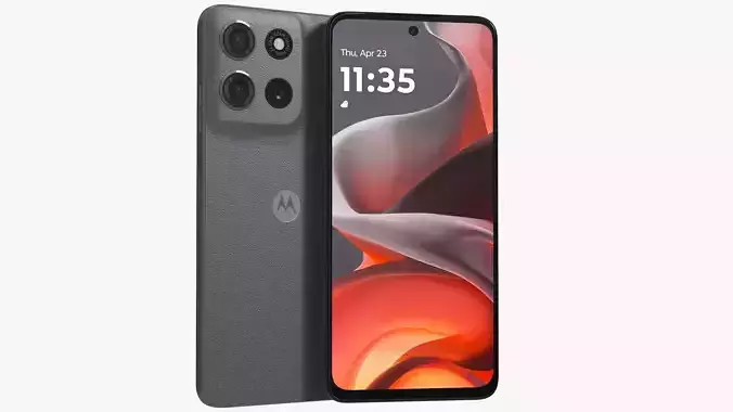 Motorola Moto G15 Grey 3D model