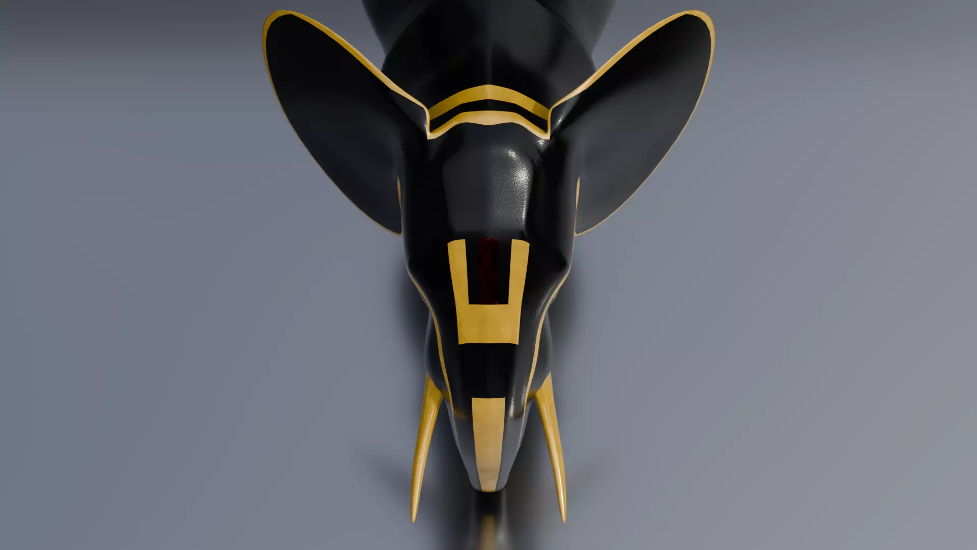 Elephant Architectural Decoration Low-poly 3D model_7