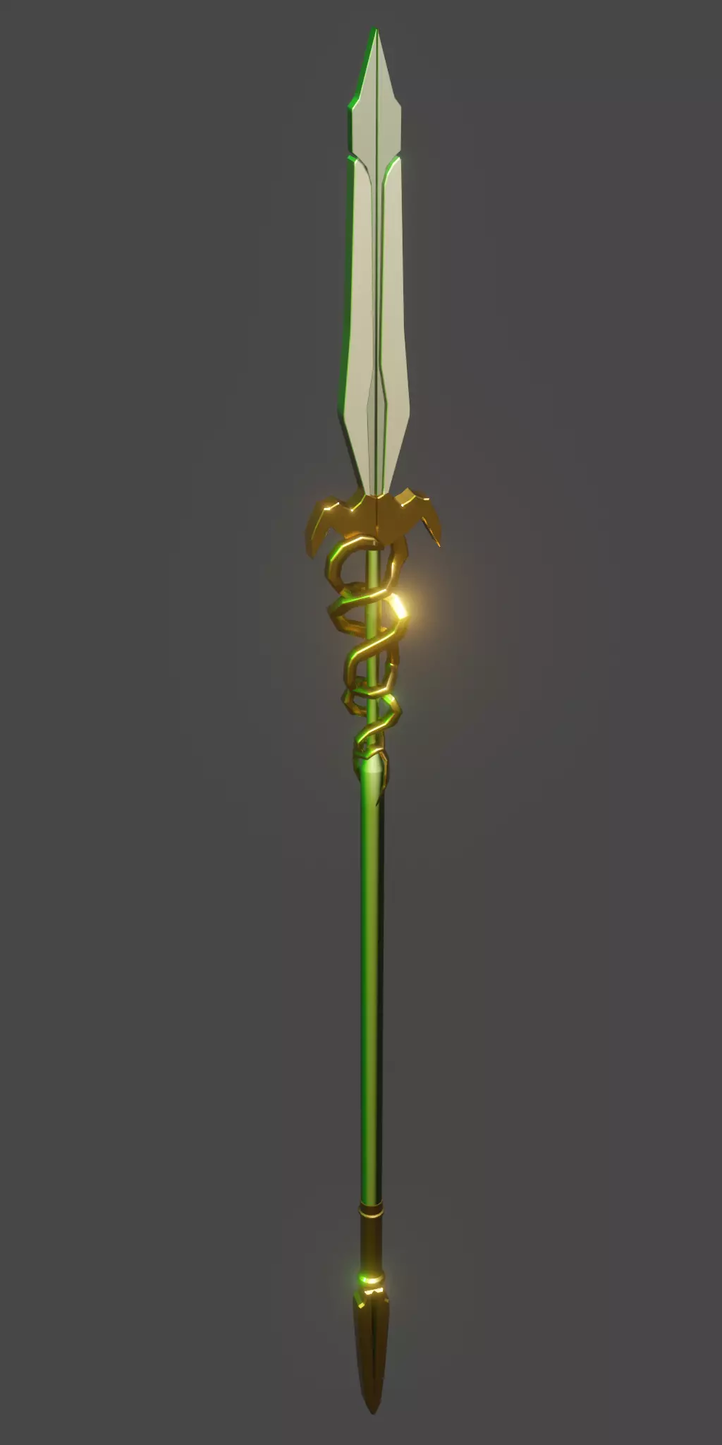 3 swords Low-poly 3D model_0