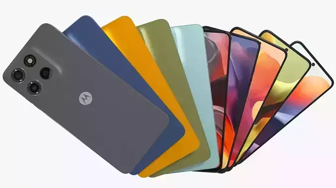 Motorola Moto G15 All Colors 3D model