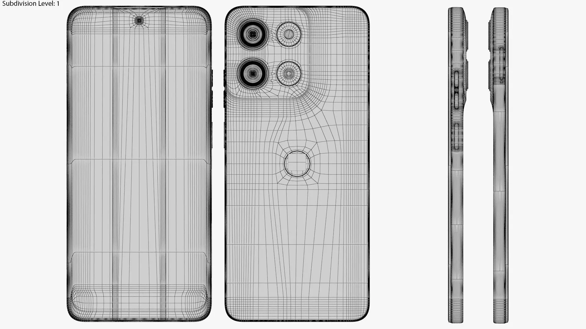 Motorola Moto G15 All Colors 3D model_74