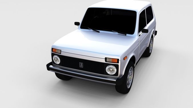 Lada Niva rev 3D model