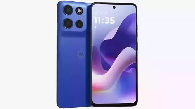 Motorola Moto G56 Blue 3D model