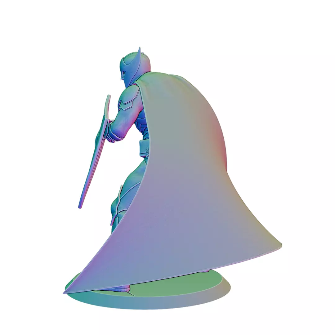 Captain of the Guard Captain America 3D Figurine File 3D print model_4