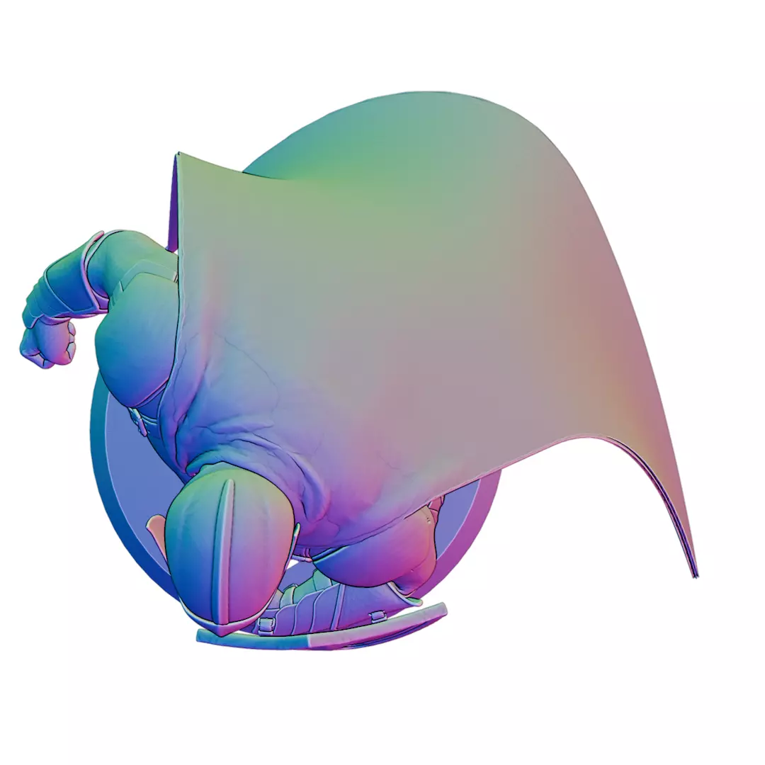 Captain of the Guard Captain America 3D Figurine File 3D print model_5