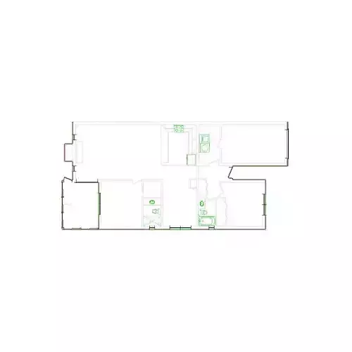 Detailed Exterior Sketch by Interior - 1001-1500 SF - Xactimate