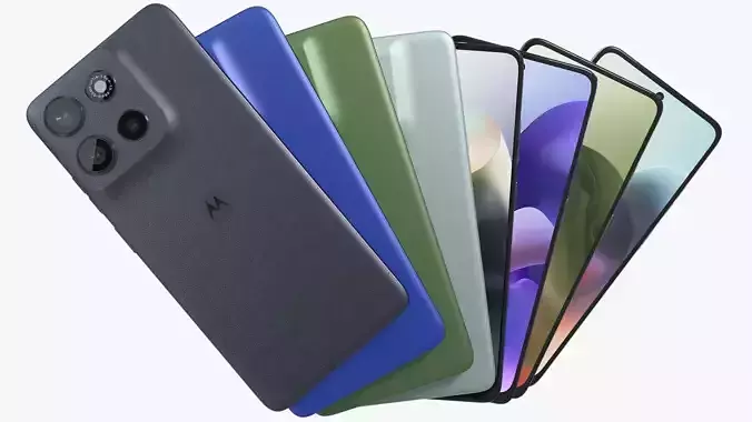 Motorola Moto G56 All Colors 3D model