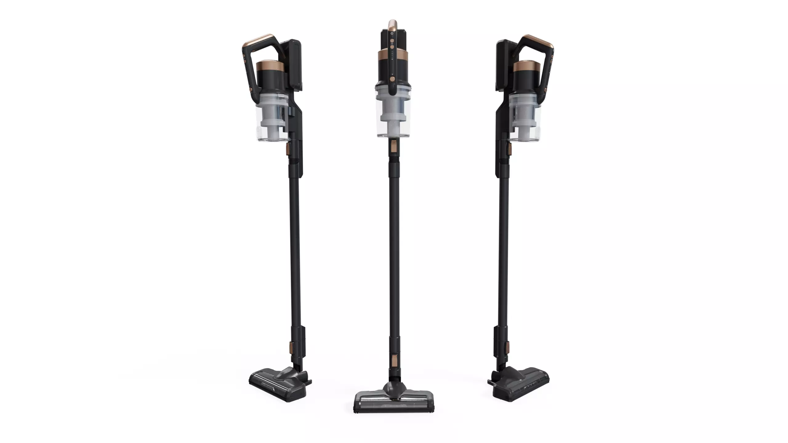 Portable vacuum cleaner Low-poly 3D model_2