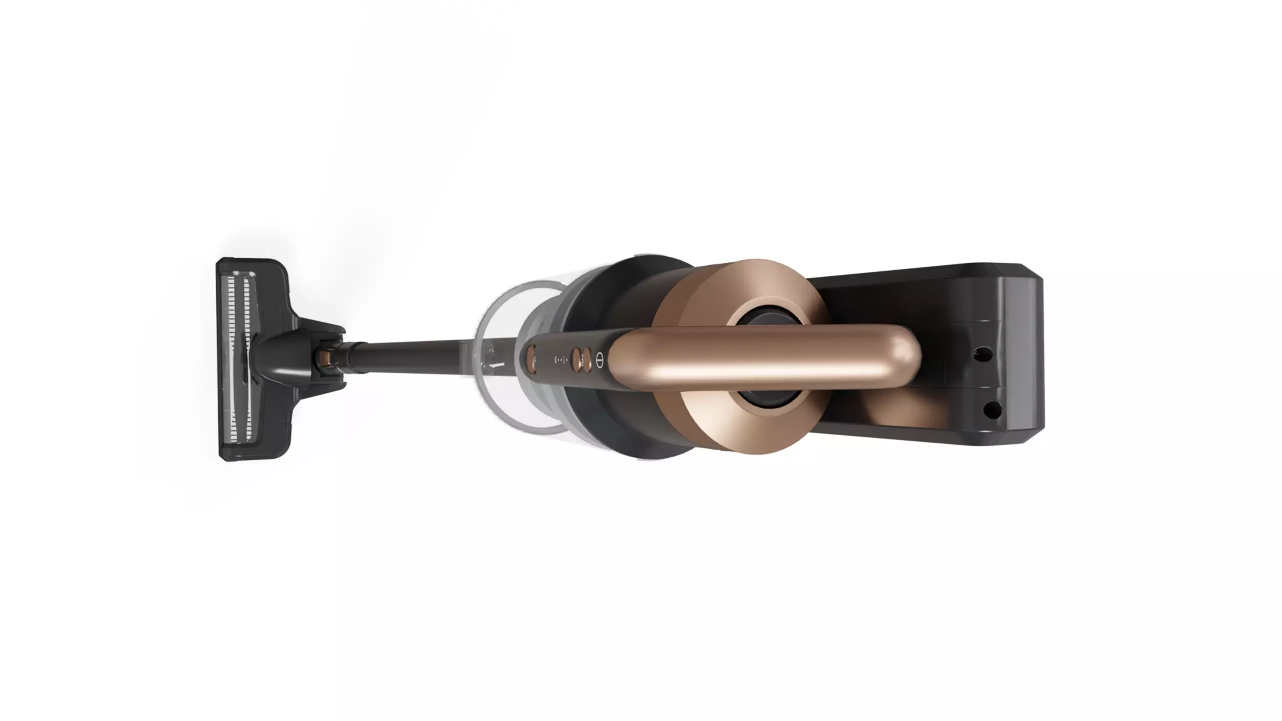 Portable vacuum cleaner Low-poly 3D model_7