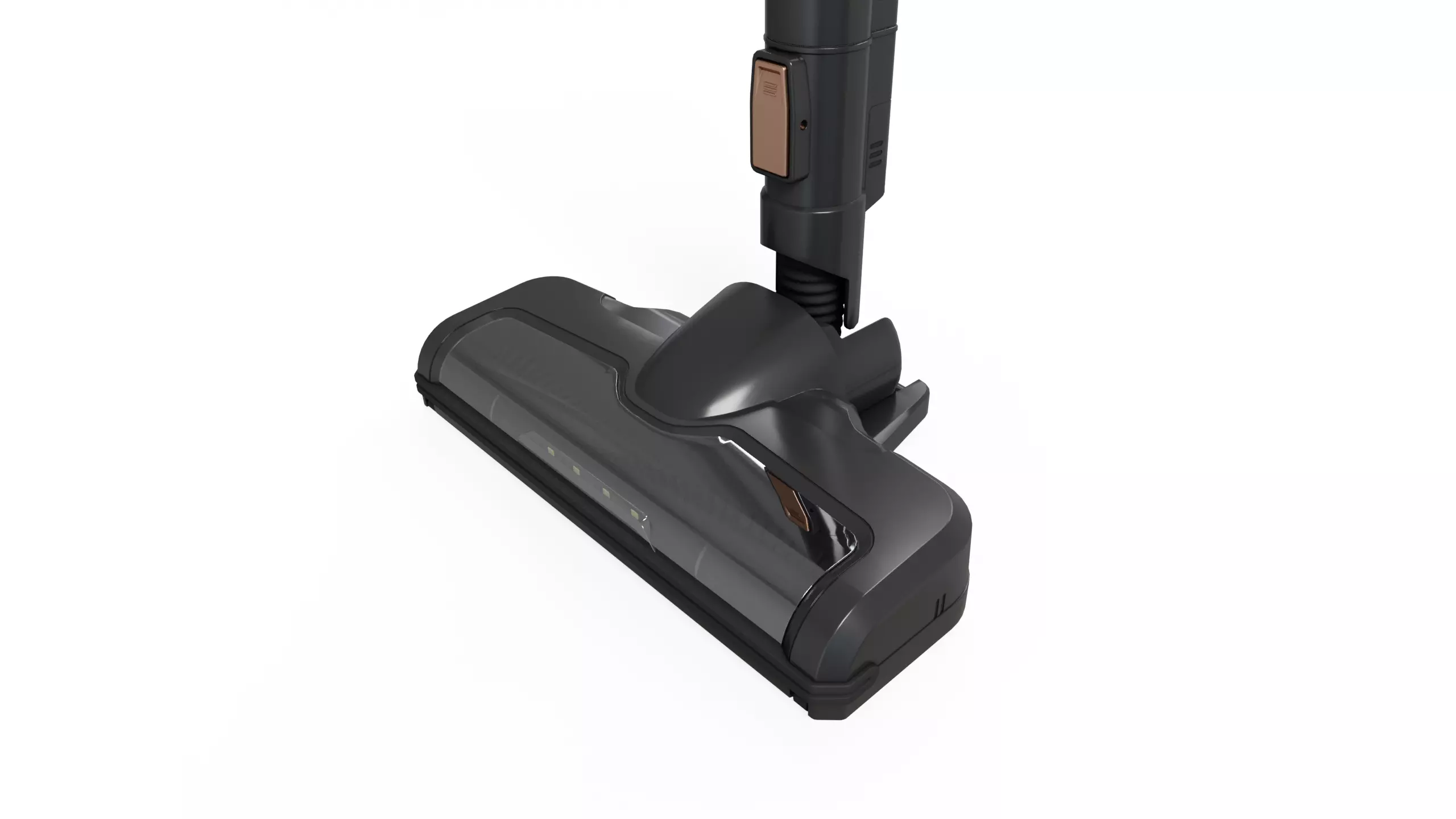 Portable vacuum cleaner Low-poly 3D model_3