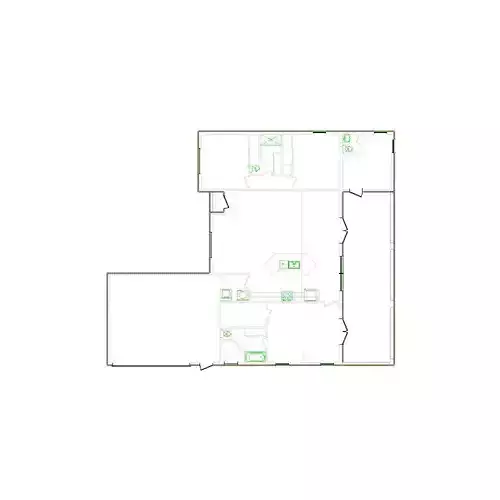 Detailed Exterior Sketch by Interior - 2501-3000 SF - Xactimate
