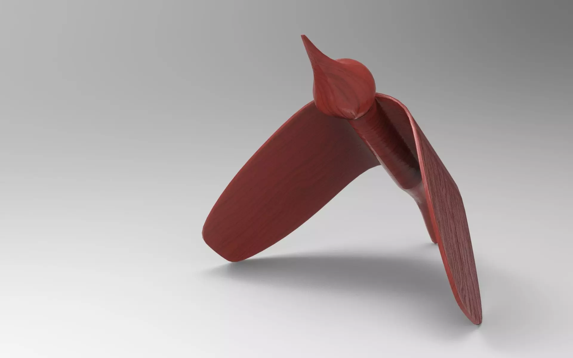 Decor Bird Low-poly 3D model_3