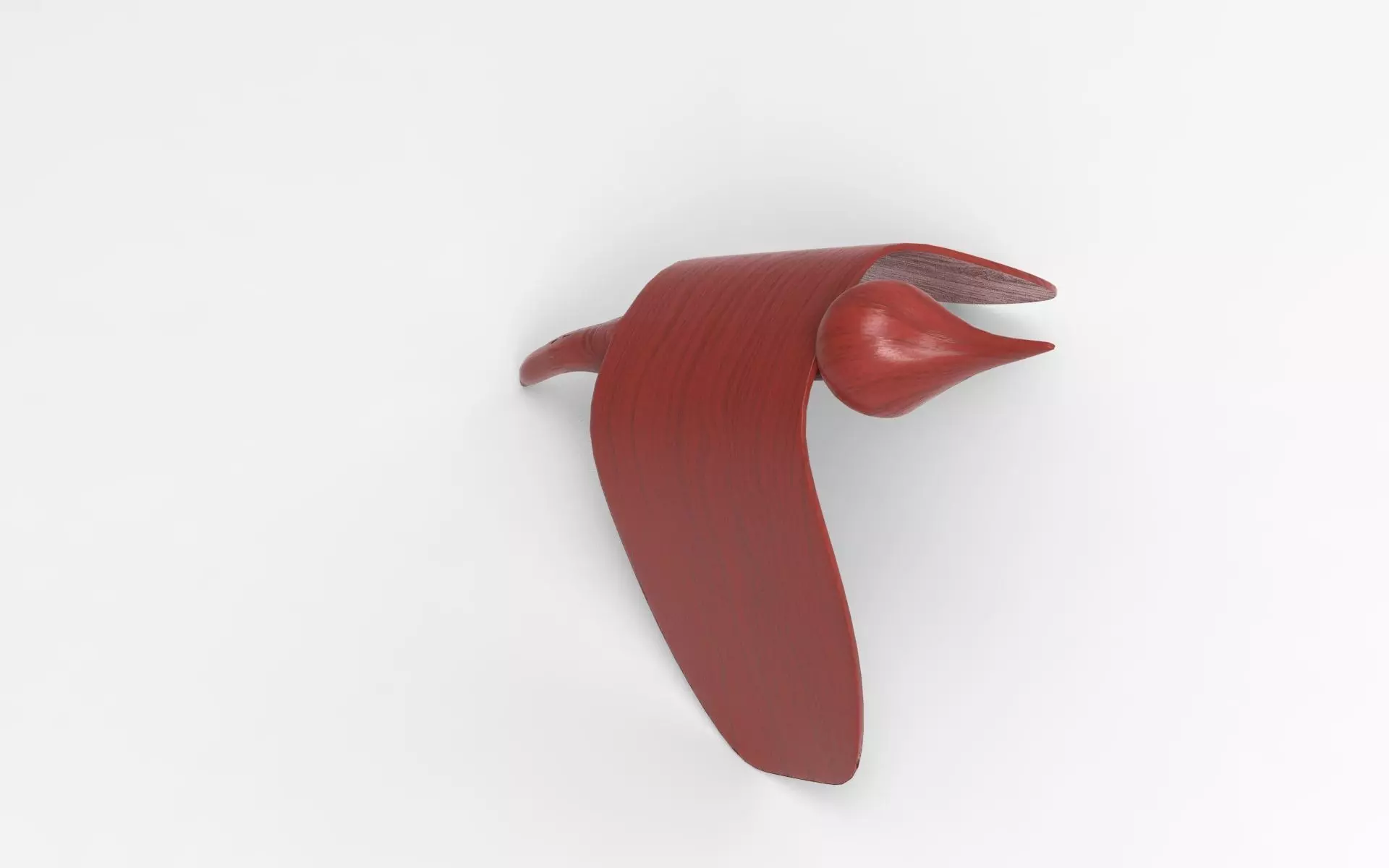 Decor Bird Low-poly 3D model_1