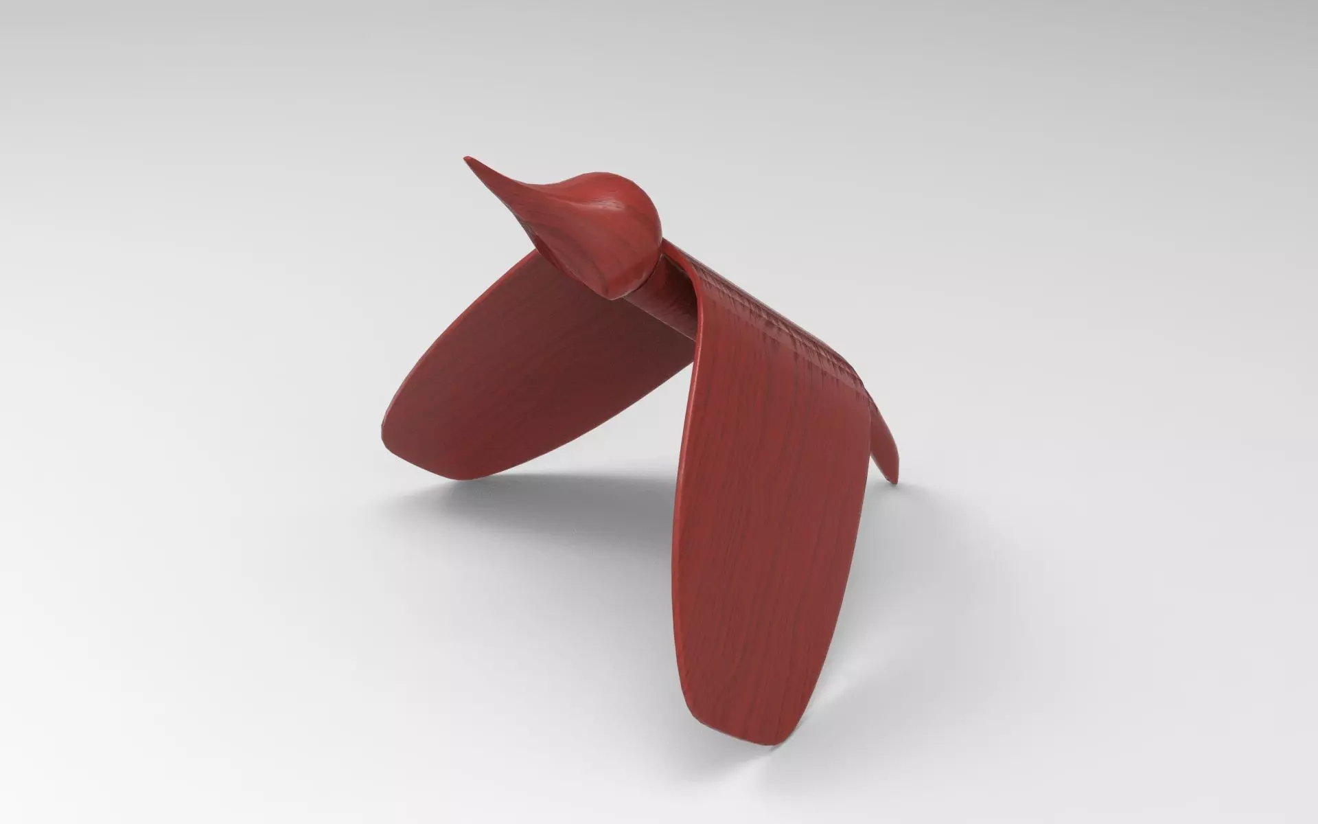 Decor Bird Low-poly 3D model_0