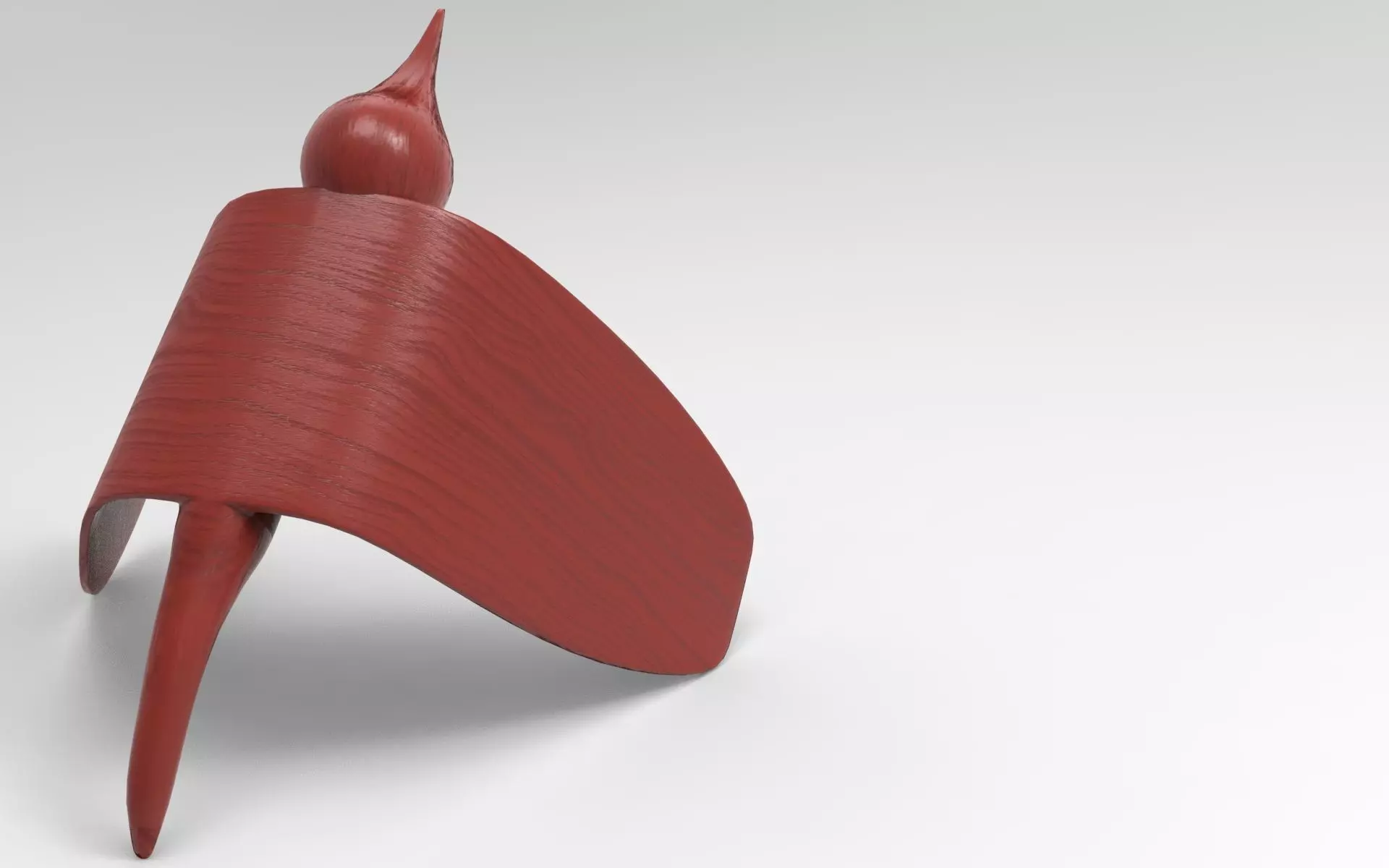 Decor Bird Low-poly 3D model_4