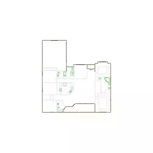 Detailed Exterior Sketch by Interior - 3001-3500 SF - Xactimate 3D model