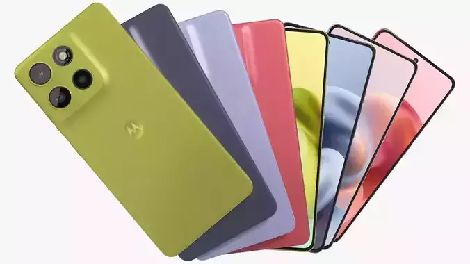  Motorola Moto G86 All Colors 3D model