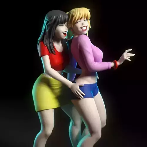 Betty and Veronica from Archie comics