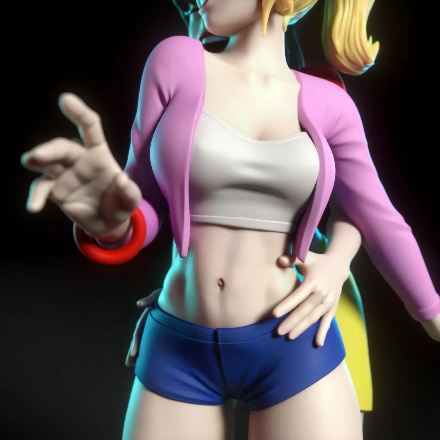 Betty and Veronica from Archie comics 3D print model_5