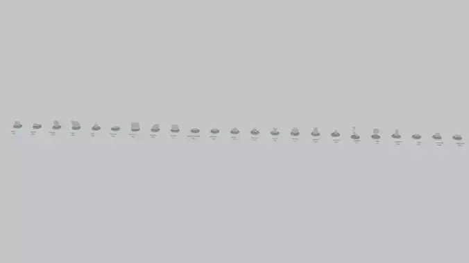 Emoji Statues Game Accessories Full Collection 3D print model