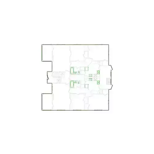 Detailed Exterior Sketch by Interior - 4501-5000 SF - Xactimate