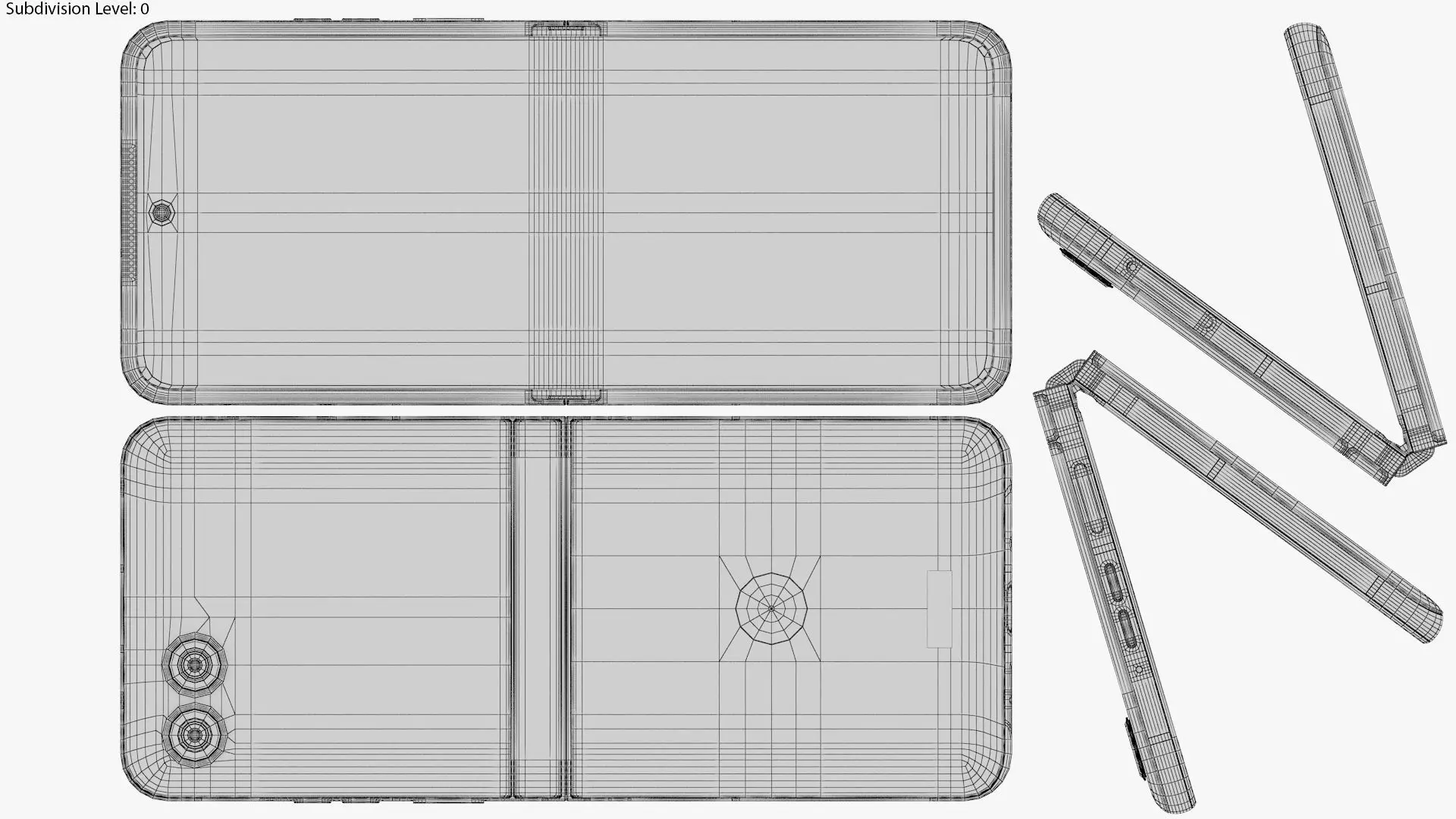 Motorola Razr 60 Gibraltar Sea Animated 3D model_22