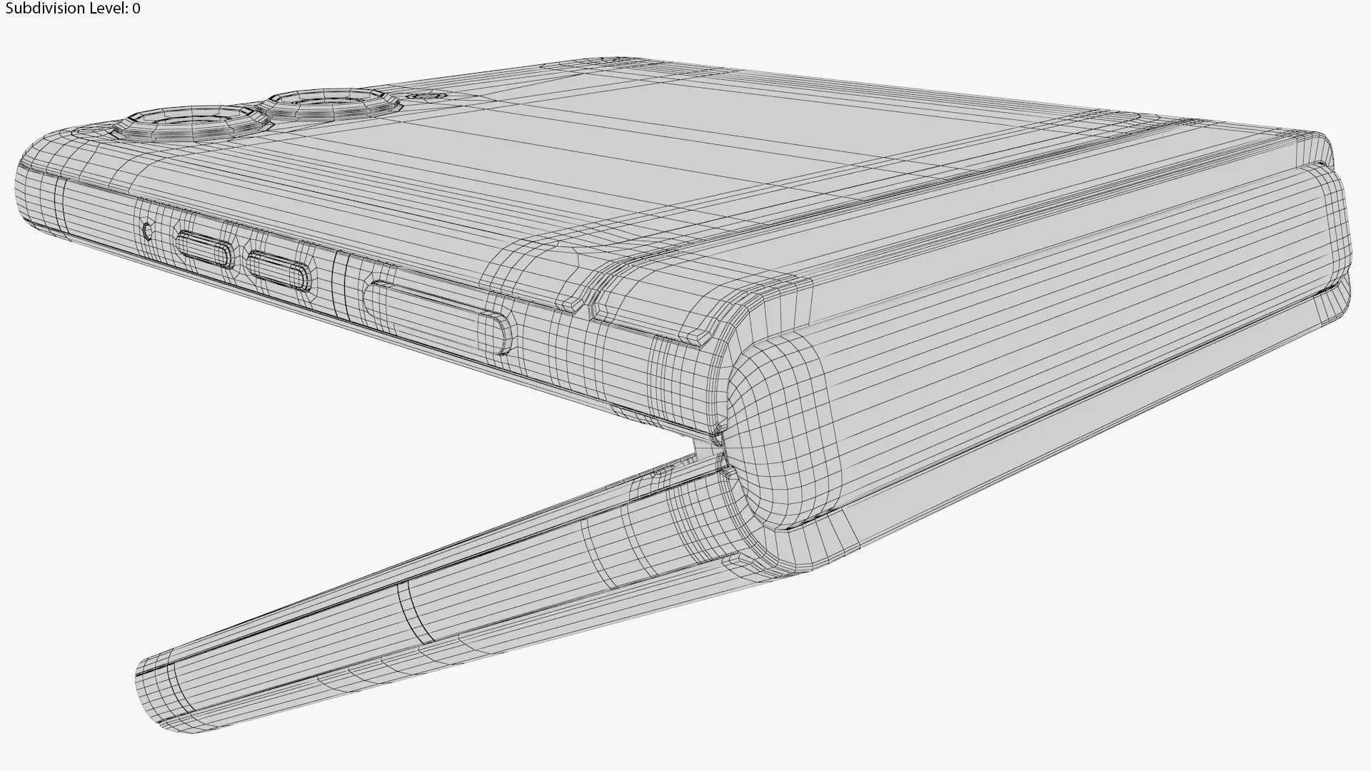 Motorola Razr 60 Gibraltar Sea Animated 3D model_26