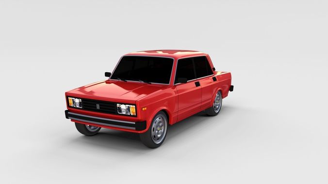 Lada Nova rev 3D model