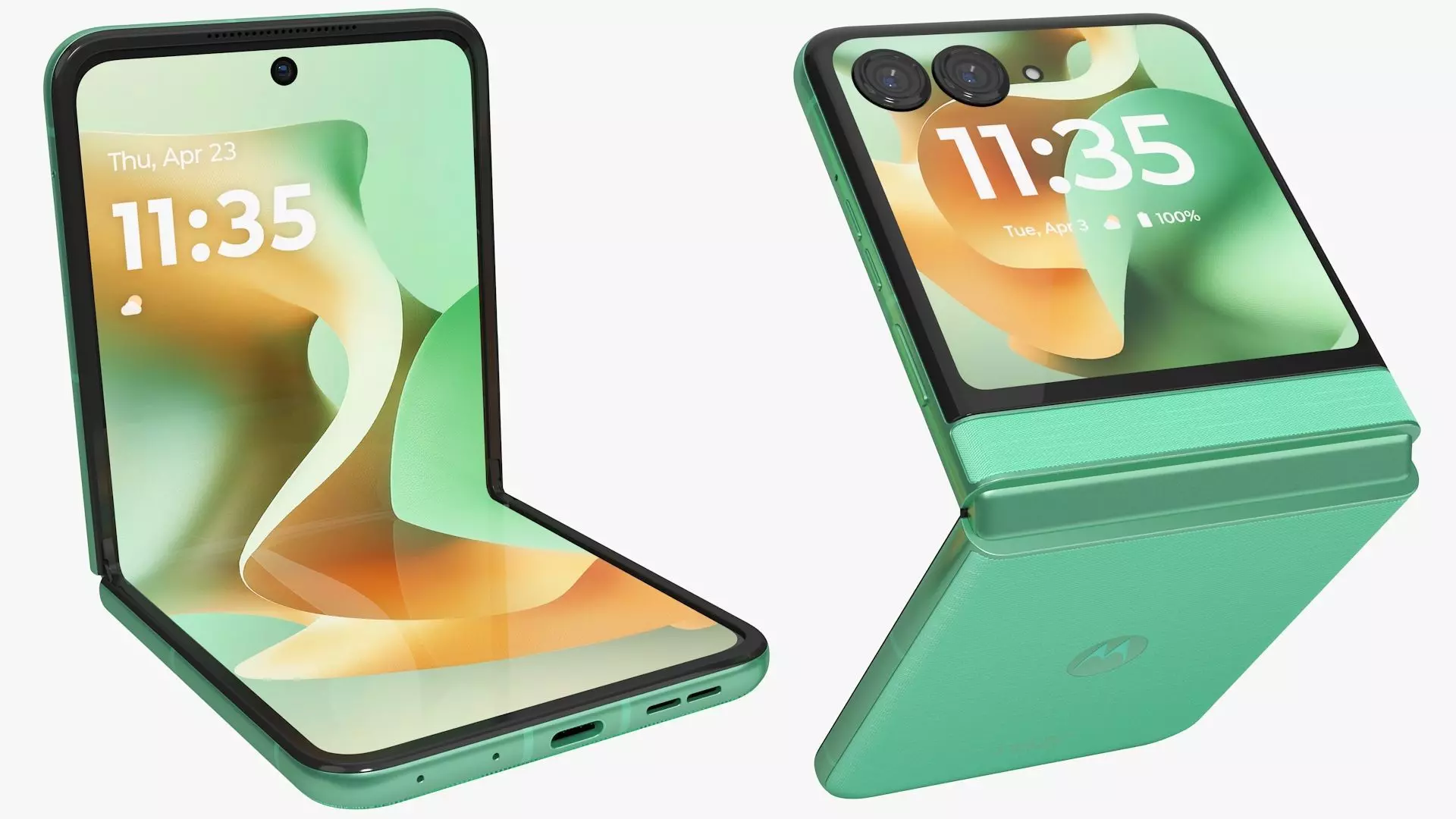 Motorola Razr 60 All Colors Animated 3D model_1