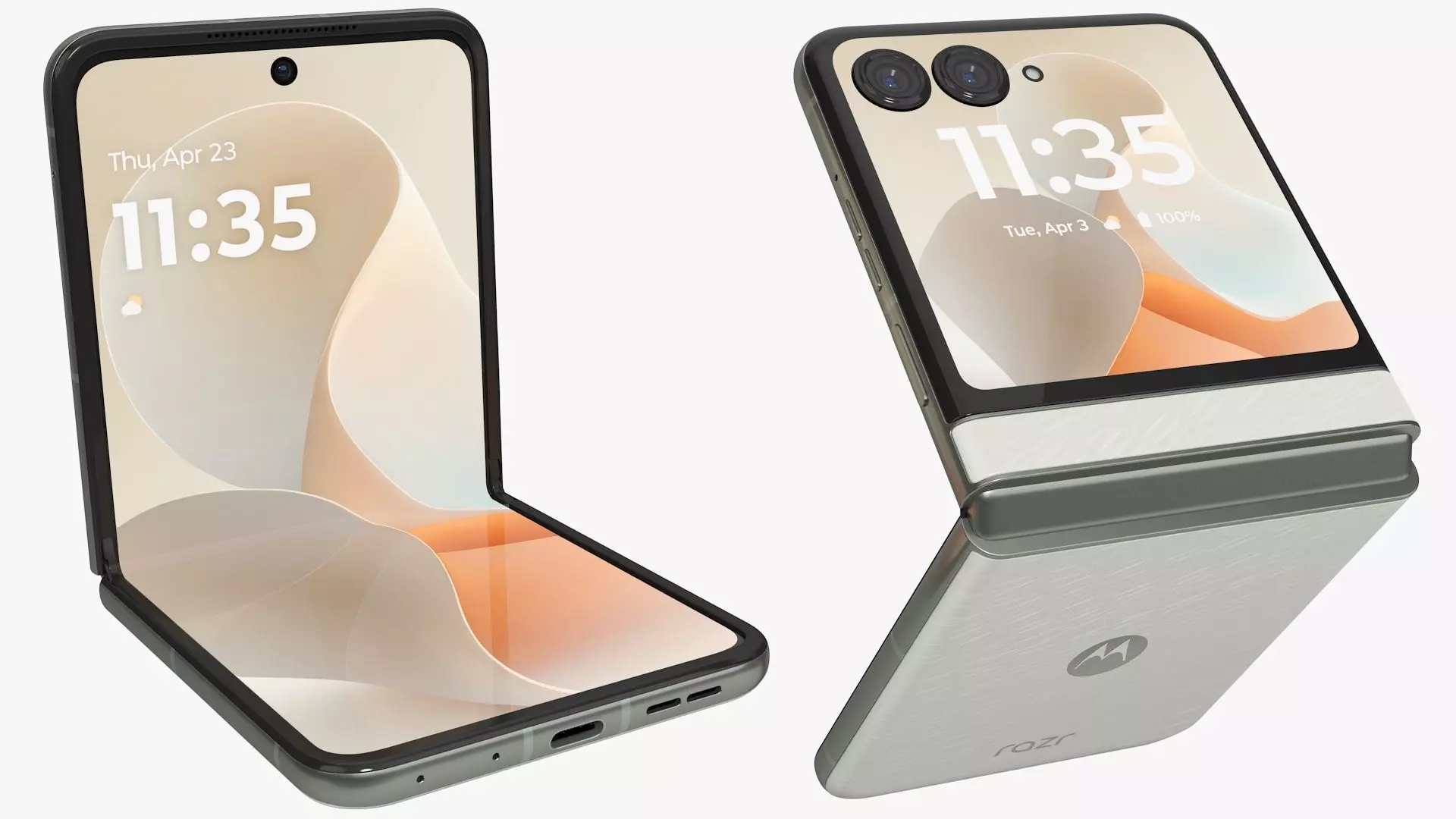 Motorola Razr 60 All Colors Animated 3D model_61