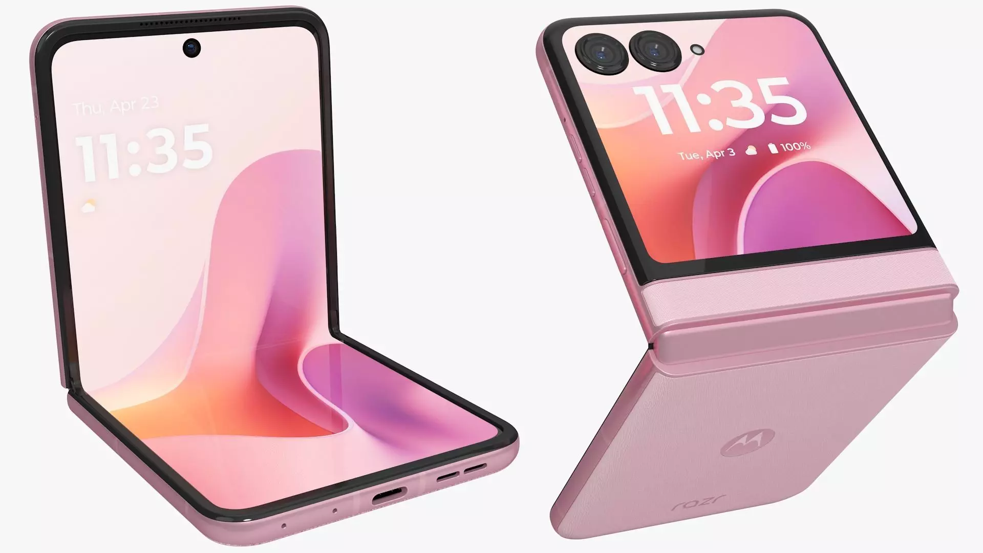 Motorola Razr 60 All Colors Animated 3D model_21