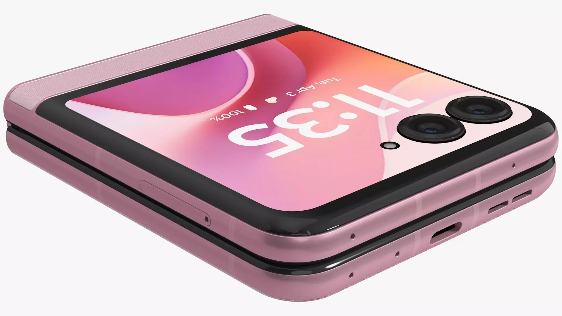 Motorola Razr 60 All Colors Animated 3D model_38