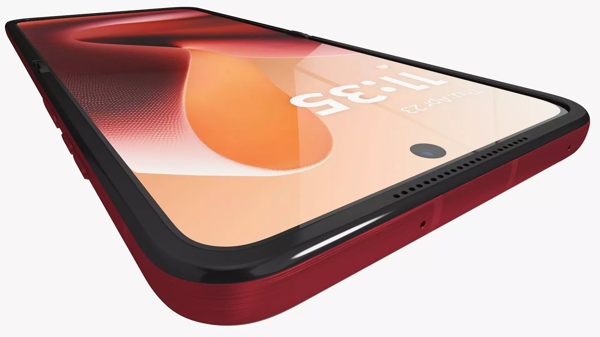 Motorola Razr 60 Ultra Rio Red Animated 3D model_7