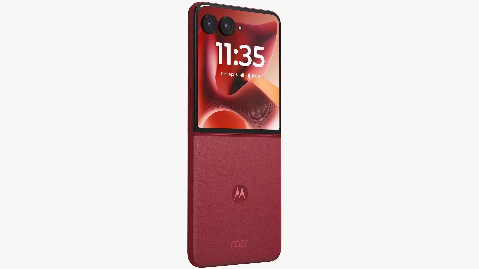 Motorola Razr 60 Ultra Rio Red Animated 3D model_1